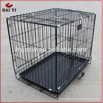 hebei shijiazhuang preto 48 &quot;2 porta pet gaiola (fábrica barata direta)